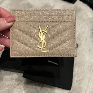 YSL cardholder